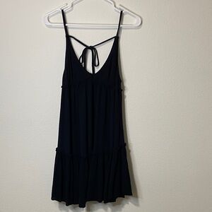 Women’s Sexy Tie Back Tank Top Spaghetti Strap Summer Dress Festival Boho Y2K